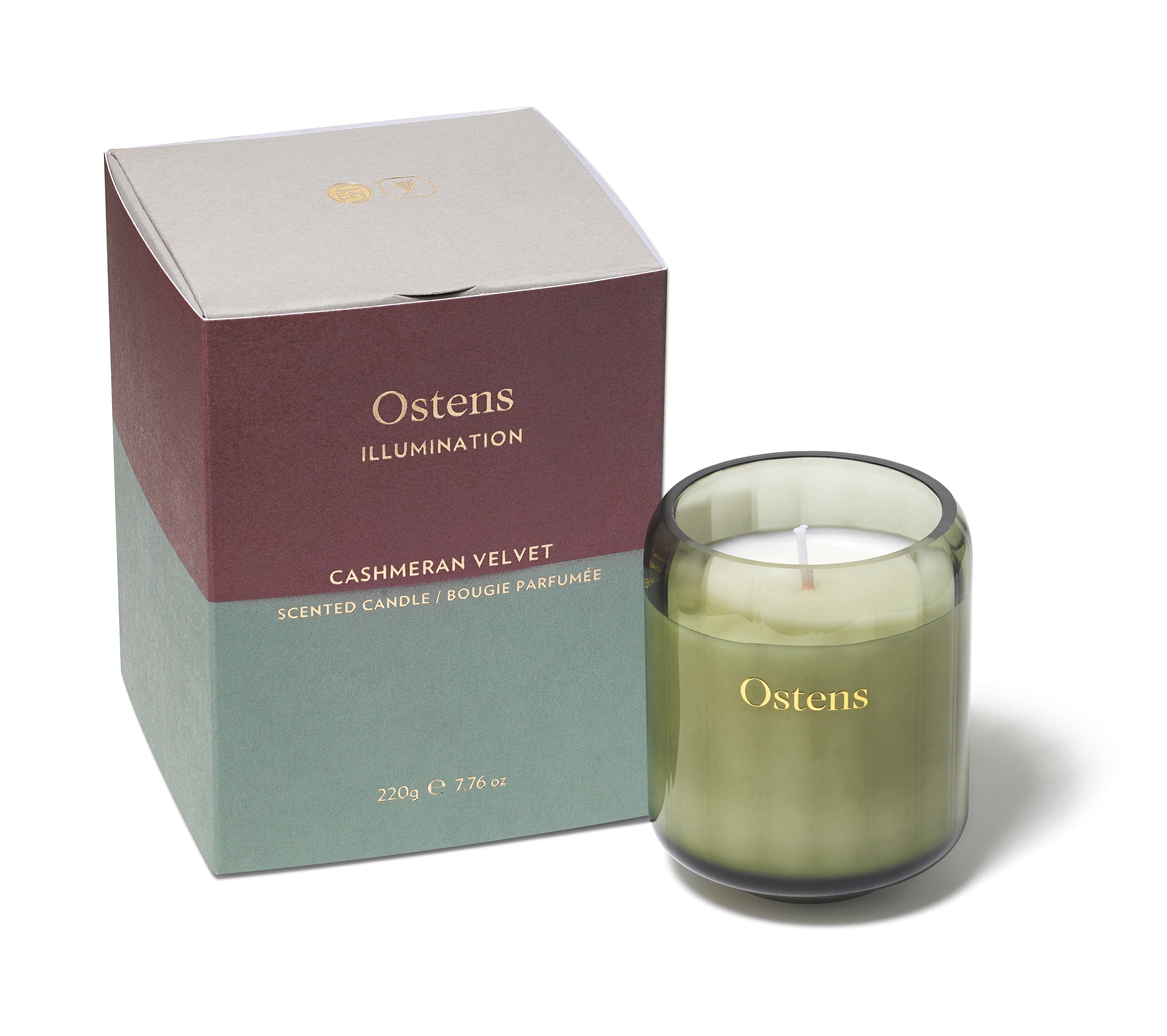 Ostens Illumination Cashmeran Velvet Candle 220g