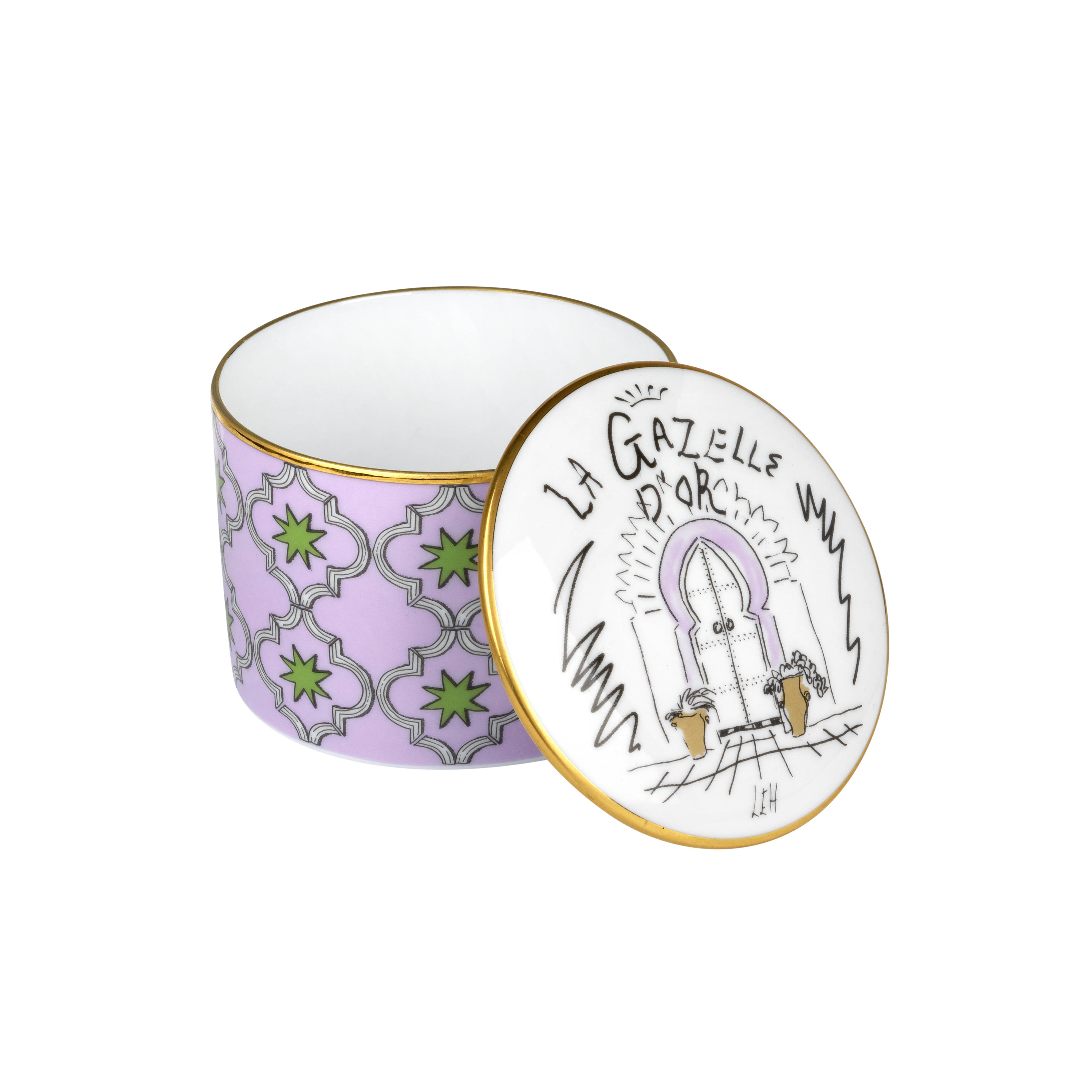 Profumi Luchino La Gazelle D'Or Trinket Box