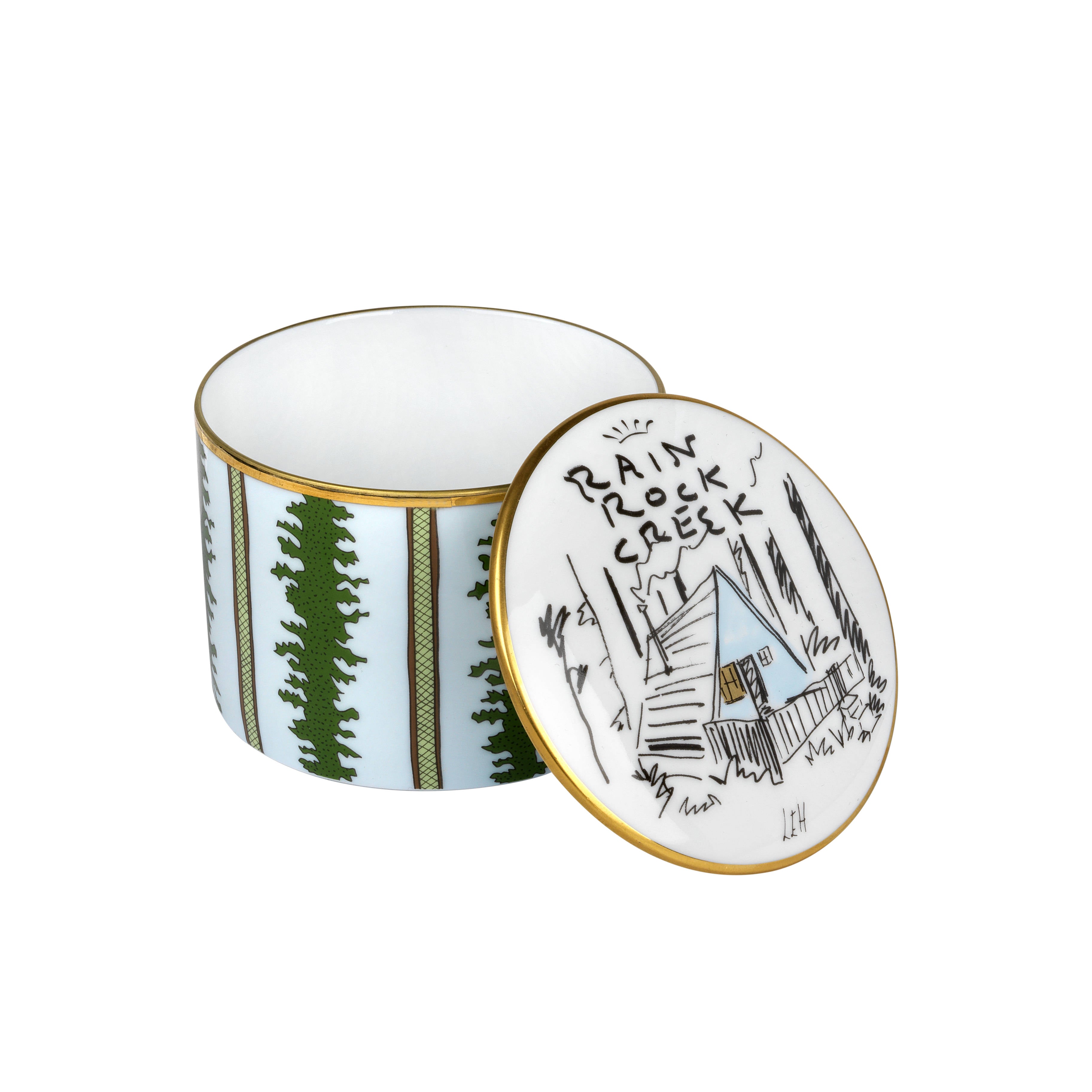 Profumi Luchino Rain Rock Creek Trinket Box