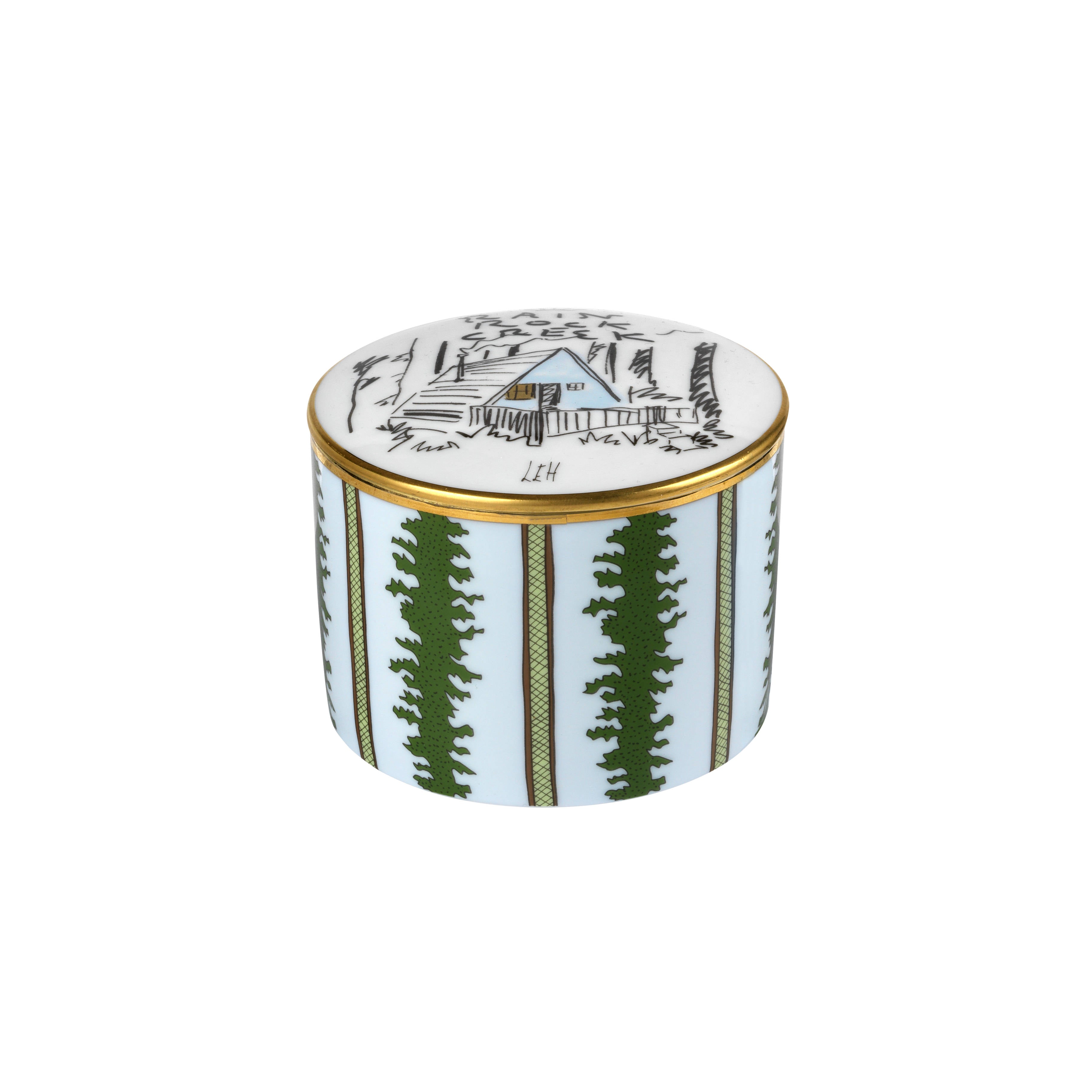 Profumi Luchino Rain Rock Creek Trinket Box