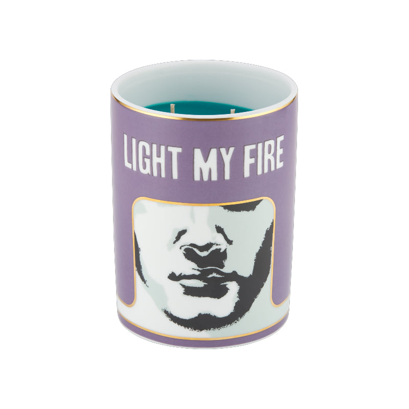 Ginori 1735 LCDC Il Favorito Purple Hill Candle - Large
