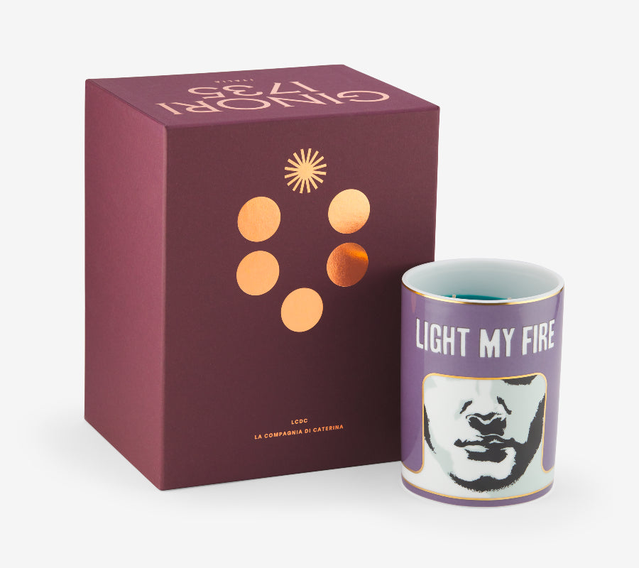 Ginori 1735 LCDC Il Favorito Purple Hill Candle - Large