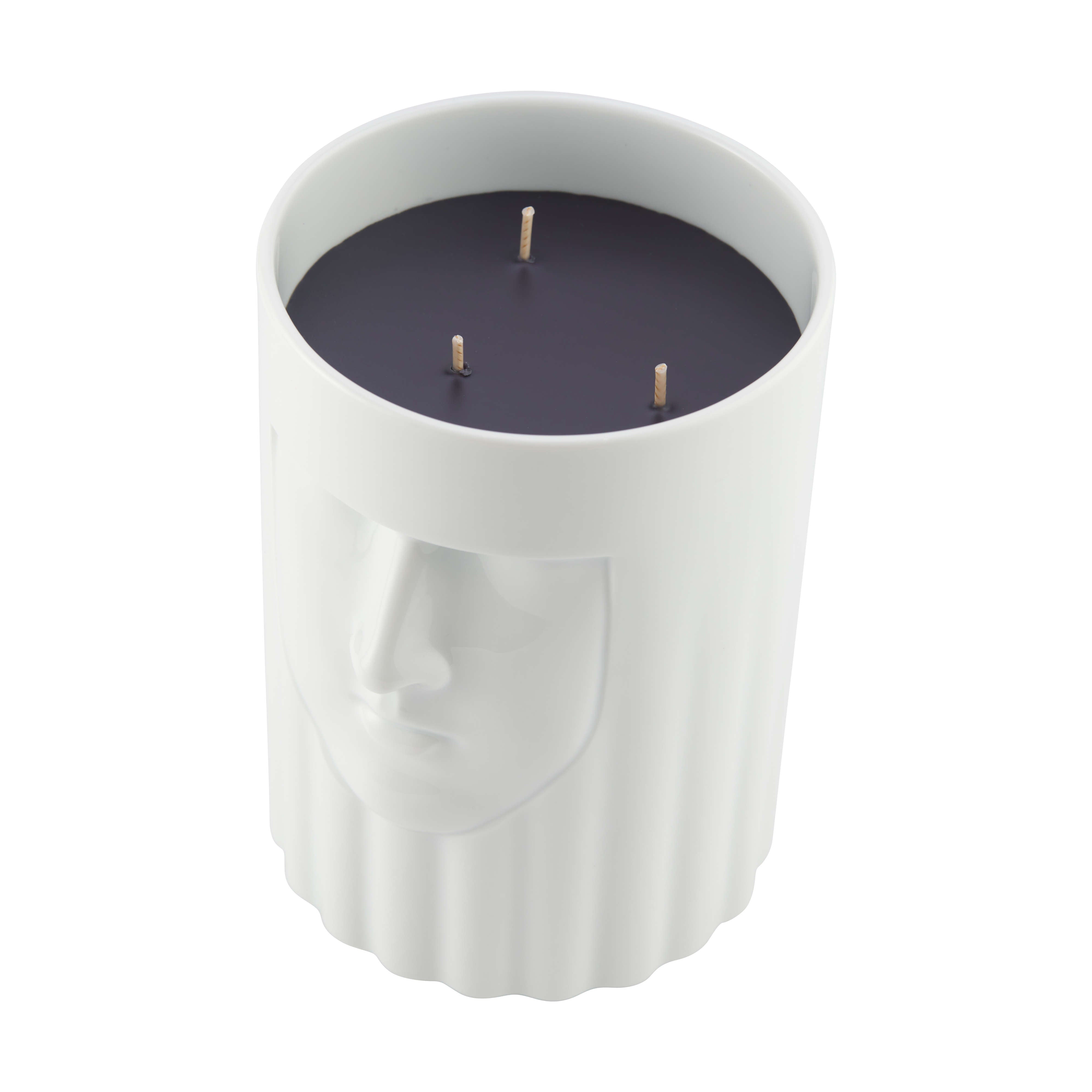 Ginori 1735 LCDC La Dama Black Stone Candle - Large