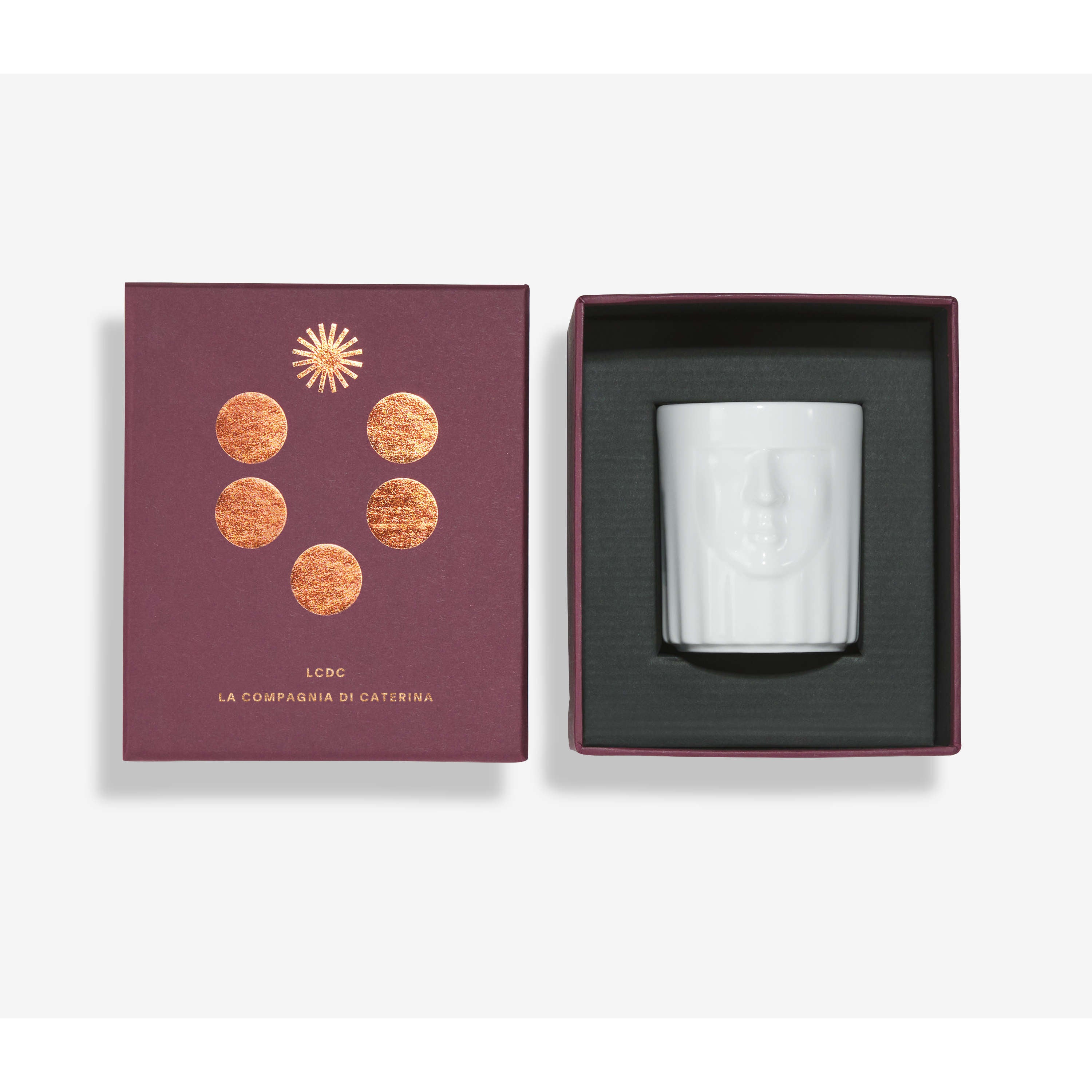 Ginori 1735 LCDC La Dama Purple Hill Candle - Regular